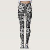 GEOMETRIE PATROON LEGGINGS (Voorkant)