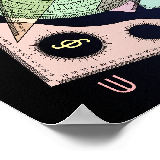 Geometrie Poster (Hoek)