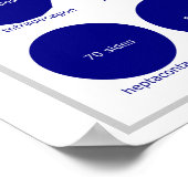 Geometrie-Poster: regelmatige veelhoeken Poster (Hoek)