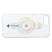 Geometrie Sacred Geometry Ontworpen iPhone 7 Hoesj Case-Mate iPhone Case (Achterkant (Horizontaal))