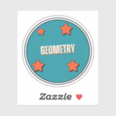 Geometrie Sticker (Vel)