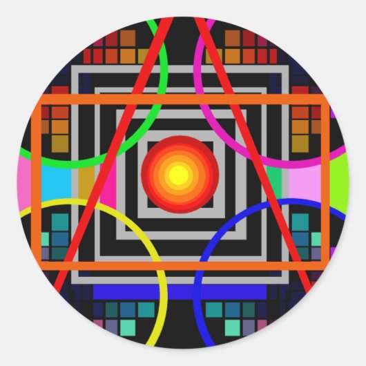 Geometrie Stickers (Voorkant)