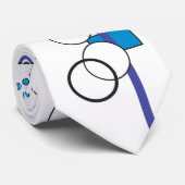 Geometrie Stropdas (Opgerold)