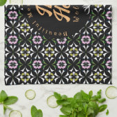 Geometrie Tegel Theedoek (Gevouwen)