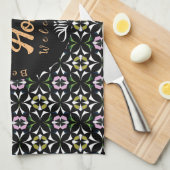 Geometrie Tegel Theedoek (Quarter Fold)