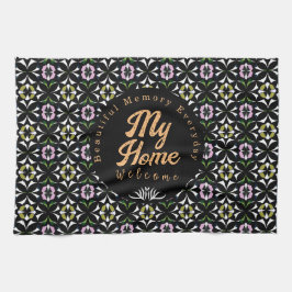 Geometrie Tegel Theedoek