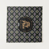 Geometrie Tegel Wandkleed (Voorkant (horizontaal))