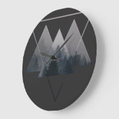 Geometrie Triangles Misty Fores Grote Klok (Hoek)
