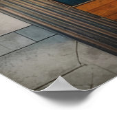 Geometrie van de Abstracte Poster (Hoek)