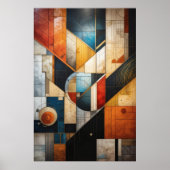 Geometrie van de Abstracte Poster (Voorkant)