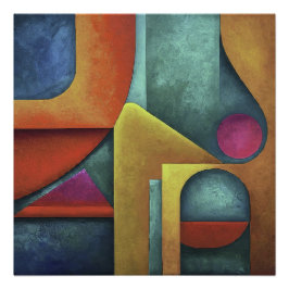 Geometrie van de essentie perfect poster