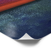 Geometrie van de essentie perfect poster (Hoek)