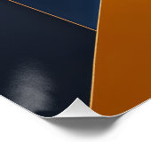 Geometrie van de essentie perfect poster (Hoek)