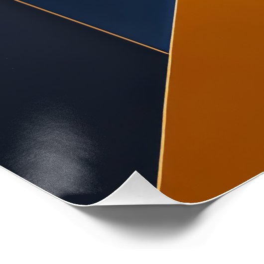 Geometrie van de essentie perfect poster (Hoek)