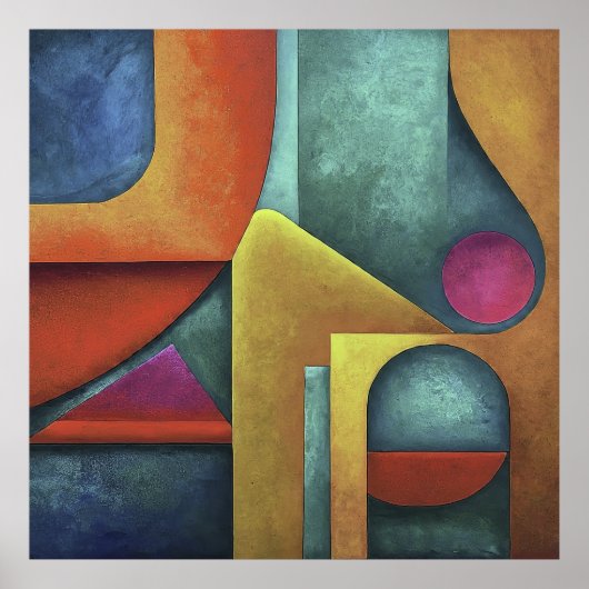 Geometrie van de essentie poster (Voorkant)