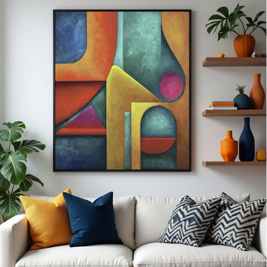 Geometrie van de essentie poster