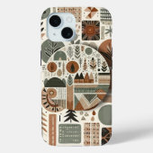 Geometrie van de natuur Case-Mate iPhone case (Achterkant)