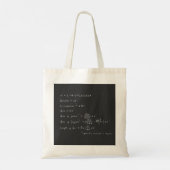 Geometrie van de referentie van de meetkunde voor  tote bag (Achterkant)