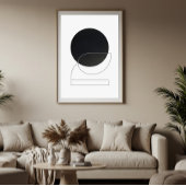 Geometrie van de stilte canvas afdruk