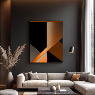 Geometrie van de stilte canvas afdruk