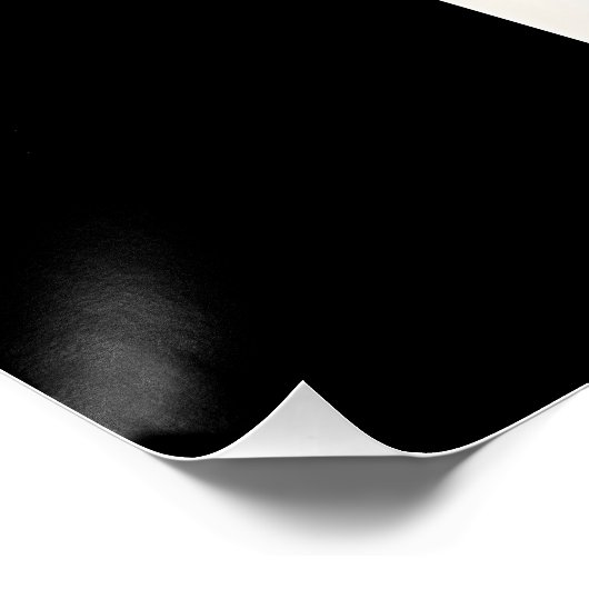 Geometrie van de stilte perfect poster (Hoek)