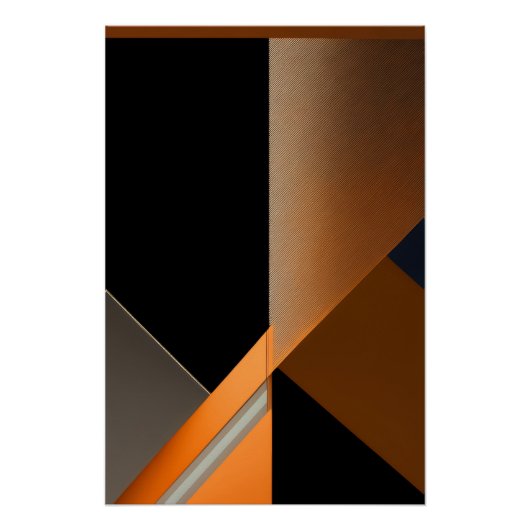 Geometrie van de stilte perfect poster (Voorkant)