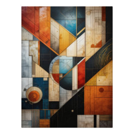 Geometrie van het Abstract Poster