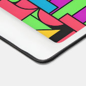 Geometrie van Neon Memphis Bureaumat (Hoek)