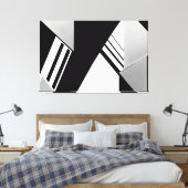 Geometrie van oneindigheid canvas afdruk (Insitu (Slaapkamer))