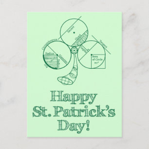 Geometrie van St. Patrick's Day Briefkaart