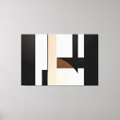 Geometrie van stilte canvas afdruk (Voorkant)