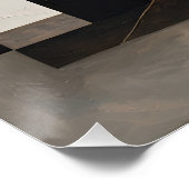 Geometrie van stilte perfect poster (Hoek)