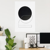 Geometrie van Stilte Poster (Thuiskantoor)