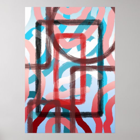 Geometrie van storingen poster (Voorkant)