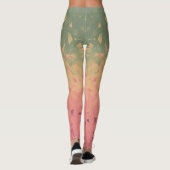 Geometrie - watermeloen leggings (Achterkant)