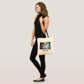 Geometrie wiskunde op een boekentas.#2 tote bag (Voorkant (model))