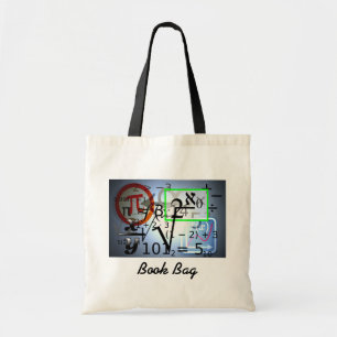 Geometrie wiskunde op een boekentas.#2 tote bag