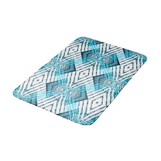 Geometrie zee...... badmat (Gekanteld)