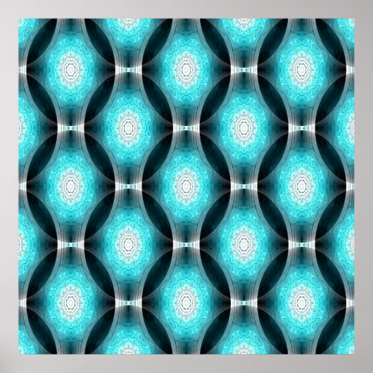 Geometrie zee..... poster (Voorkant)