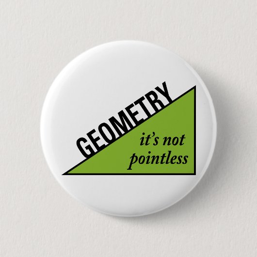 Geometrie zonder intless ronde button 5,7 cm (Voorkant)