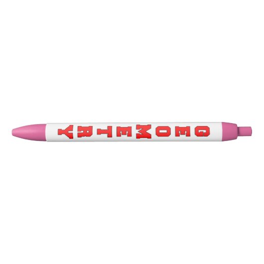 Geometrie Zwarte Inkt Pen (Voorkant)