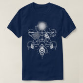 Geometriecircles Manafold Art T-shirt (Design voorkant)