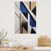 Geometrieën van Stilte Poster (Keuken)