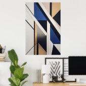 Geometrieën van Stilte Poster (Thuiskantoor)
