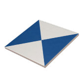 Geometrieke decoratieve tegel tegeltje (Zijkant)