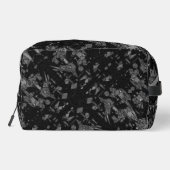 Geometriemechanisme zwart toilettasje (Achterkant)