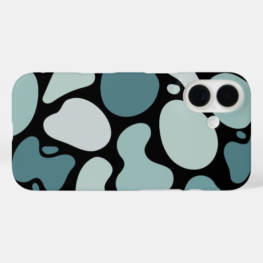 Geometriepatroon Case-Mate iPhone Case (Achterkant (horizontaal))