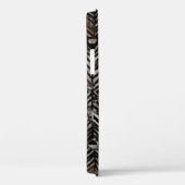Geometriestextuur, creatieve herhaling van moderne Case-Mate iPhone case (Achterkant / Rechts)