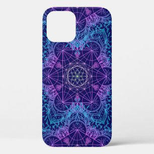 Geometriesymbolen in Mandala naadloze pleister Case-Mate iPhone Case