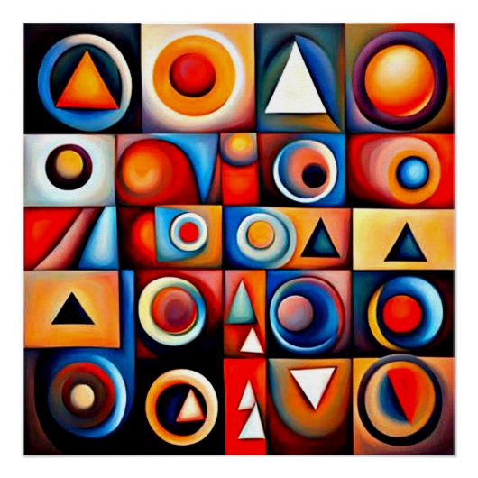 Geometrika 127 perfect poster (Voorkant)